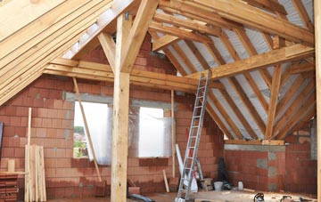 East Whitefield attic trusses